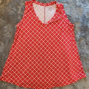 NWOT - Lane Bryant - Swing Tank - Size 14/16 / 1X  - Red with White Stars